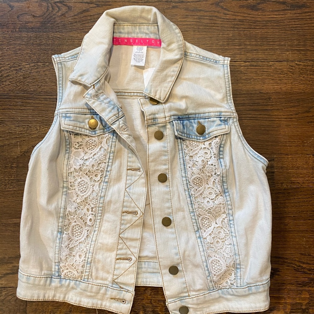 Women’s denim vest